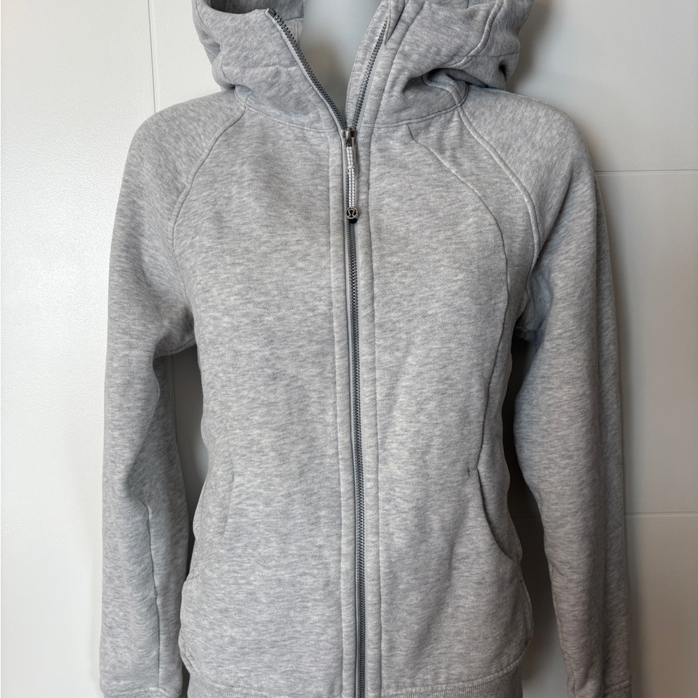 Lululemon Scuba Hoodie 6 Heather Gray